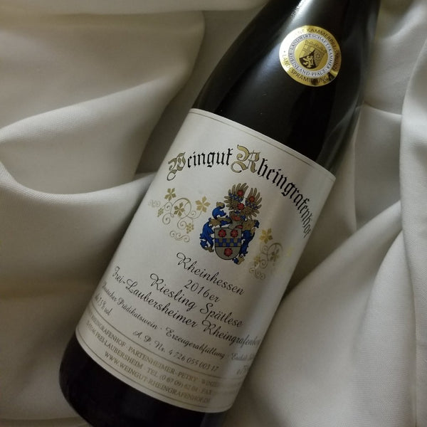 2016 Riesling Spätlese-Rheinhessen, Germany- Gold Medal - Garland Wines
