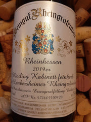 2019 Riesling  Kabinett, Rheinhessen, Germany