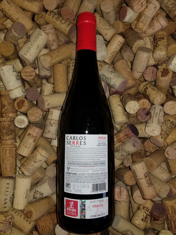 Carlos Serres Rioja Crianza 2016 - Garland Wines