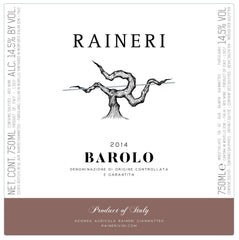 Raineri Barolo 2013 DOCG