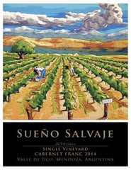 SUENO SALVAJE CABERNET FRANC 2015 MENDOZA, ARGENTINA