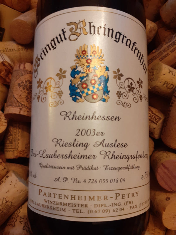 2003 Riesling Auslese - Rheinhessen, Germany - Garland Wines